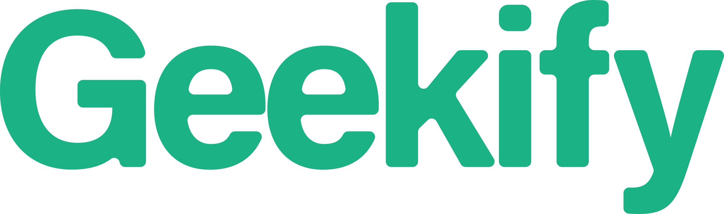 Geekify email marketing app